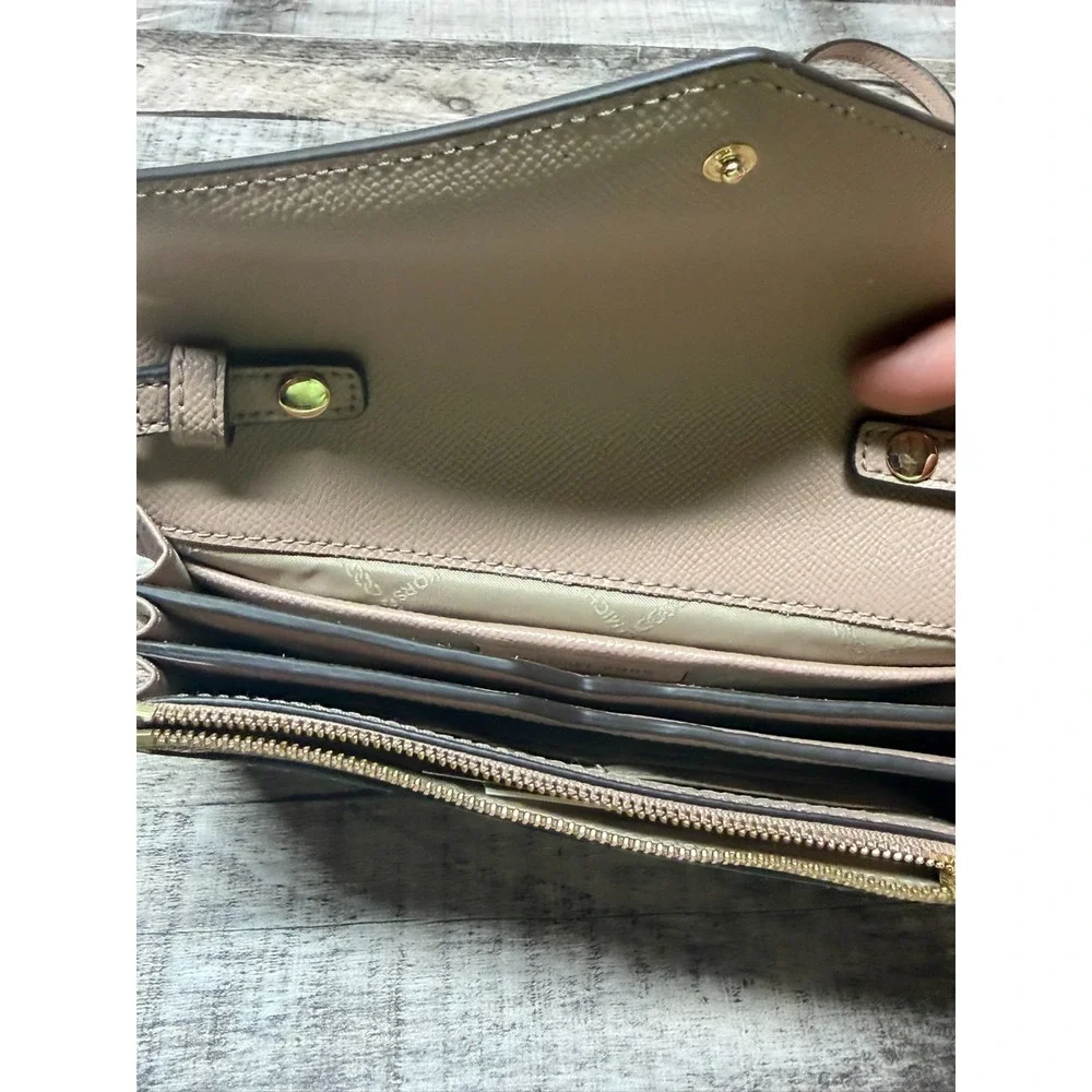 Michael Kors Shoulder Bag Pink New With Ink Spot